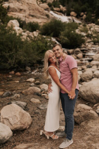 Summer Rocky Mountain National Park Engagement Session in Colorado